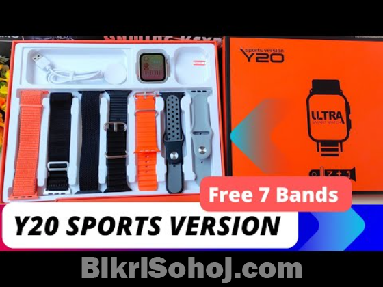 Y20 Ultra Sports Version Smart Watch